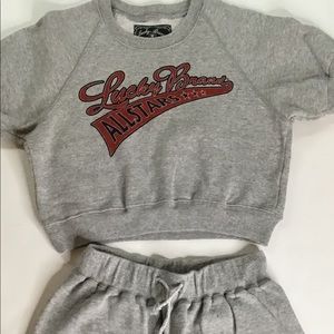 Vintage Lucky Brand short set